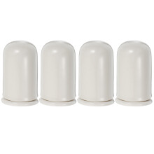 8 Pcs Ceramic Toothpick Tubes With Lid Dispenser Holder
