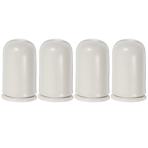 8 Pcs Ceramic Toothpick Tubes With Lid Dispenser Holder