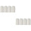 8 Pcs Ceramic Toothpick Tubes With Lid Dispenser Holder 6