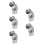 5Pcs Stainless Steel 45 Elbow Chimney Pipe For Stoves 9