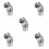 5Pcs Stainless Steel 45 Elbow Chimney Pipe For Stoves 5