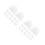 24 Pcs Clear Plastic Dome Covers For Garden Plant Protection 8