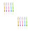 10 Pcs Brush Calligraphy Pen Practical Creative Writing Pen 5