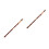 2 Pcs Wooden Portable Flute For Beginner C Key 6