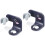 Two Sets Of Adjustable Nail Free Shower Head Bracket For Bathroom 4