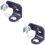 Two Sets Of Adjustable Nail Free Shower Head Bracket For Bathroom 6