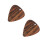 2 Pcs Practical Guitar Pick For Fingertip And Bass 6