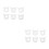 12Pcs Ice Cream Maker Nozzle Attachments White Plastic Commercial Use 7