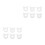 12Pcs Ice Cream Maker Nozzle Attachments White Plastic Commercial Use 6