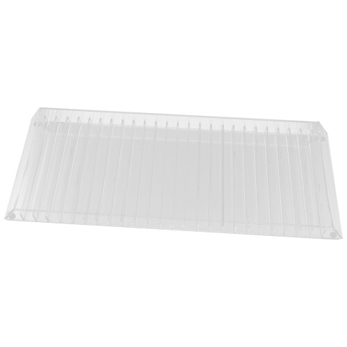 2Pcs Clear Acrylic CD Holder DVD Storage Box Record Display Rack 2