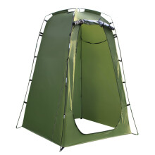 Outdoor Tent Shower Tent Changing Room 6-Foot Height Army Green For Camping Biking Beach