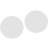 2Pcs Acrylic Mirror Board Round Reflection Jewelry Background Props 6