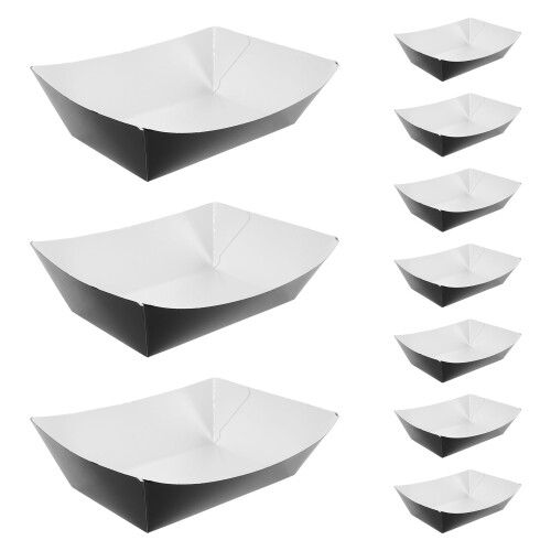 180 Pcs Boat Shaped : Paper Nacho For Tacos 1