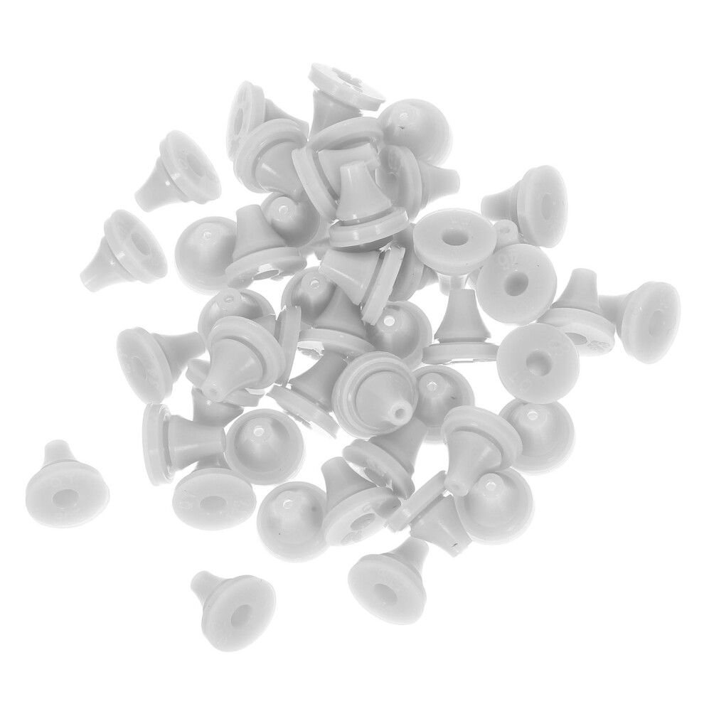 200Pcs Silicone Shower Head Nozzles 0.3 Inch For Easy Maintenance 033394902445