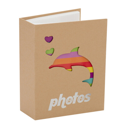 Baby Photo Album Keepsake Memory Book Dolphin Design 1