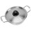 2 Sets Stainless Steel Korean Style Double Handle Noodle Pot 9