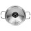 2 Sets Stainless Steel Korean Style Double Handle Noodle Pot 10