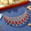 Rood Kroonvormige Tiara Voor Dames Bruiloft Accessoire 11