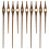 15 Sets 12 Inch Wooden Clock Hands Kit High Precision Replacement 1