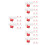 40 Pcs Automatic Chicken Waterer With Ball Valve For Poultry Coops 9
