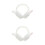 2Pcs Winter Children Ear Protector Rabbit Plush Earmuff Warmer 5