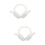 2Pcs Winter Children Ear Protector Rabbit Plush Earmuff Warmer 7