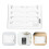 4Pcs A7 Size 2026 Mini Planner With PU Monthly Calendar 11