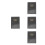 4Pcs A7 Size 2026 Mini Planner With PU Monthly Calendar 5