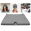 (Grey) Migraine Relief Hat with Gel Ice Pack, Cold Therapy for Headache Relief, Stretchable Cap 2