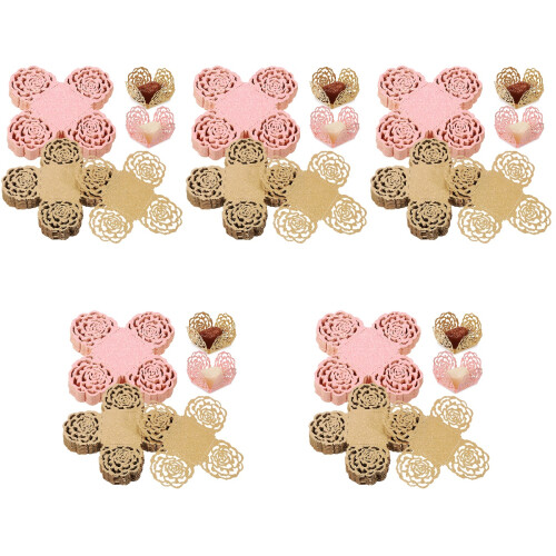 500 Pcs Truffle Wrappers Paper Mini Cupcake Liners Party Supply 2
