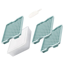 2 Sets Round Ice Cube Mold With And Storage Box
