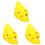 3Pcs Conch Shape 6-Hole Ceramic Ocarina Instrument 5
