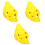 3Pcs Conch Shape 6-Hole Ceramic Ocarina Instrument 6