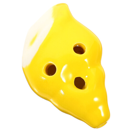 3Pcs Conch Shape 6-Hole Ceramic Ocarina Instrument 2