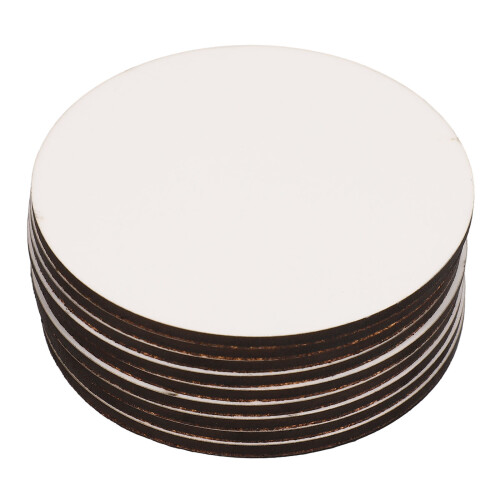 50 Pcs Printable Sublimation Heat Transfer Coaster Blanks