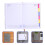 2Pcs 2026 Weekly Monthly Planner Notebook Soft Cover PU Journal A5 11
