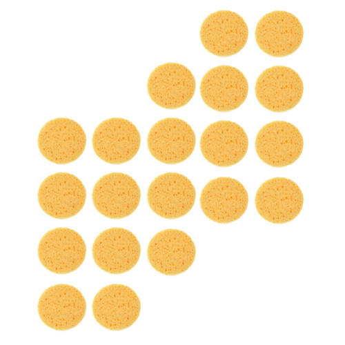 200 Pcs Rounded Makeup Powder For Face Application And Cleaning 1