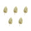 5 Pcs Natural Dried Cattail Leaf Palm Decor 8