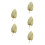 5 Pcs Natural Dried Cattail Leaf Palm Decor 5