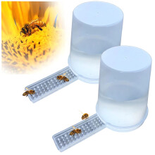 Beehive Drinking Bowl 2 Pack Beekeeping Water Feeder For Beehive Entrance Honey Entrance Beekeeping Equipment