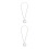 2Pcs Bling Rear View Mirror Decorative Pendant 8