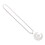 2Pcs Bling Rear View Mirror Decorative Pendant 2