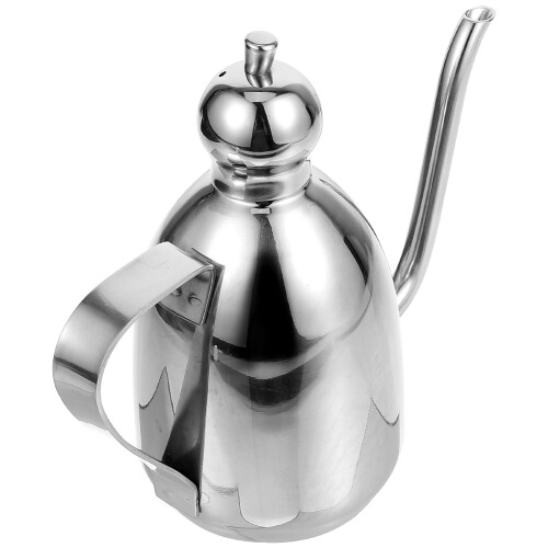 4Pcs Stainless Steel Vinegar Dispenser Multi Function Oil Container