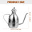 4Pcs Stainless Steel Vinegar Dispenser Multi Function Oil Container 11