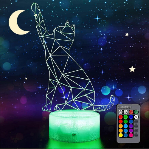 Voetbal nachtlampje, voetbalcadeaus voor jongens en meisjes of decor, rugby 3D illusielamp met