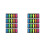 8 Pcs Self-Adhesive Note Index Stickers For Labels And Notepads 7