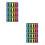 8 Pcs Self-Adhesive Note Index Stickers For Labels And Notepads 10