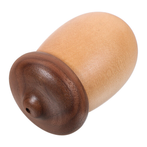 4Pcs Mushroom Toothpicks Container Acorn Shaped Wood Organizer 1