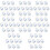 80 Pcs Creative Swimming Nose Clips Professional 11