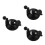 3Pcs Universal Car Cooling Fan Mount Kit With Suction Cup Back Seat Bracket 10